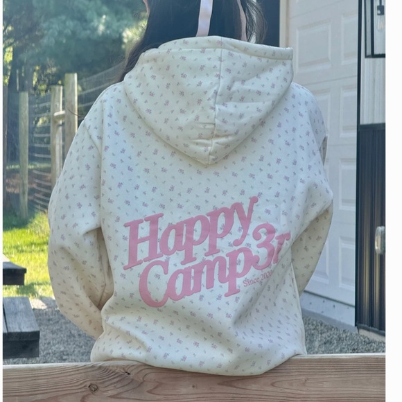 Happy Camp3r Vintage Flower Hoodie - Picture 8 of 16